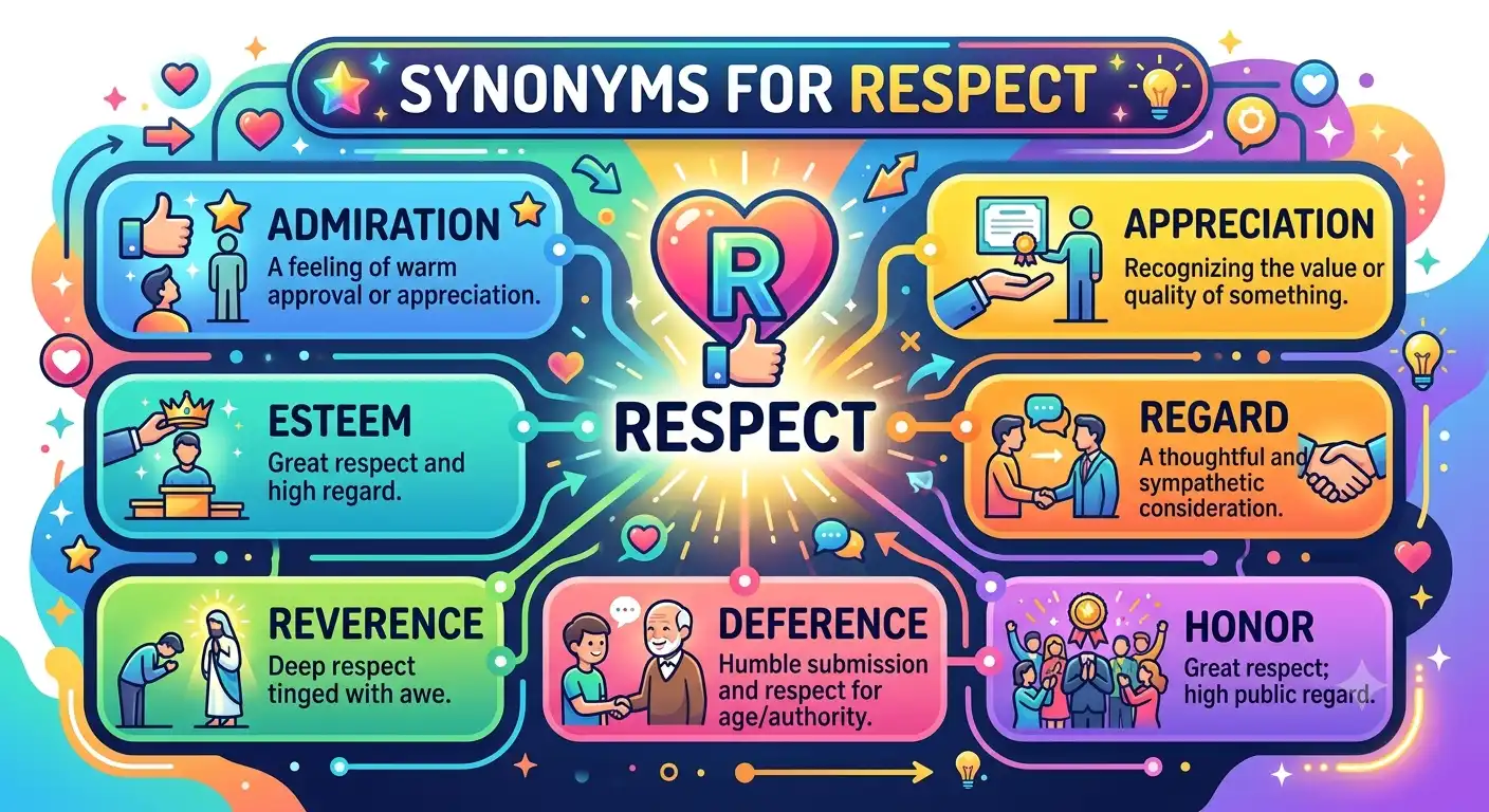 synonyms for respect