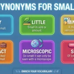 synonyms for small