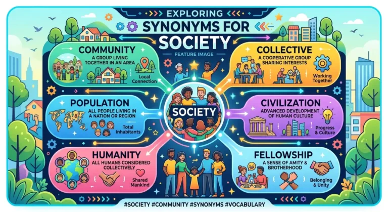 synonyms for society