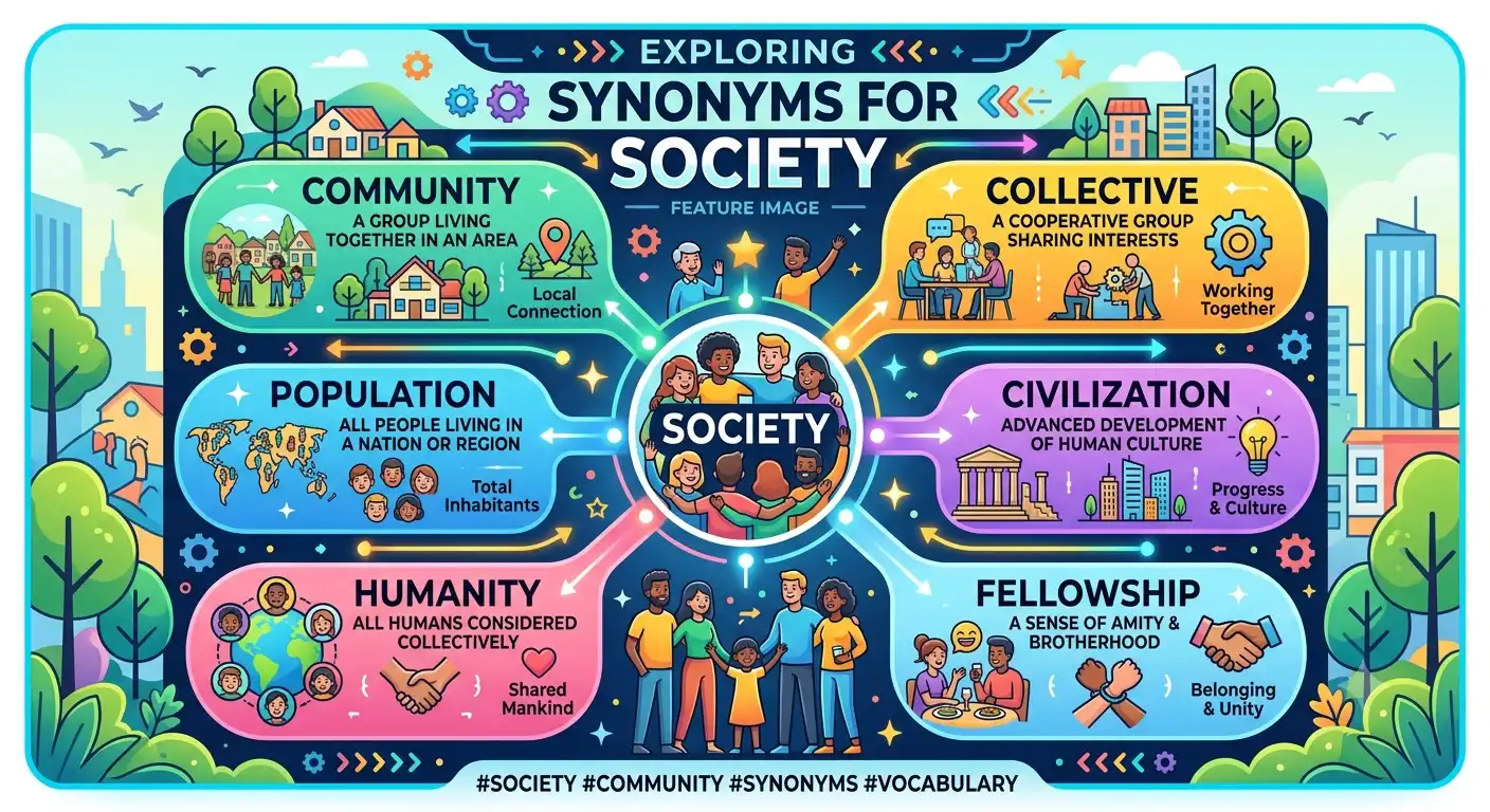 synonyms for society