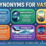 synonyms for vast