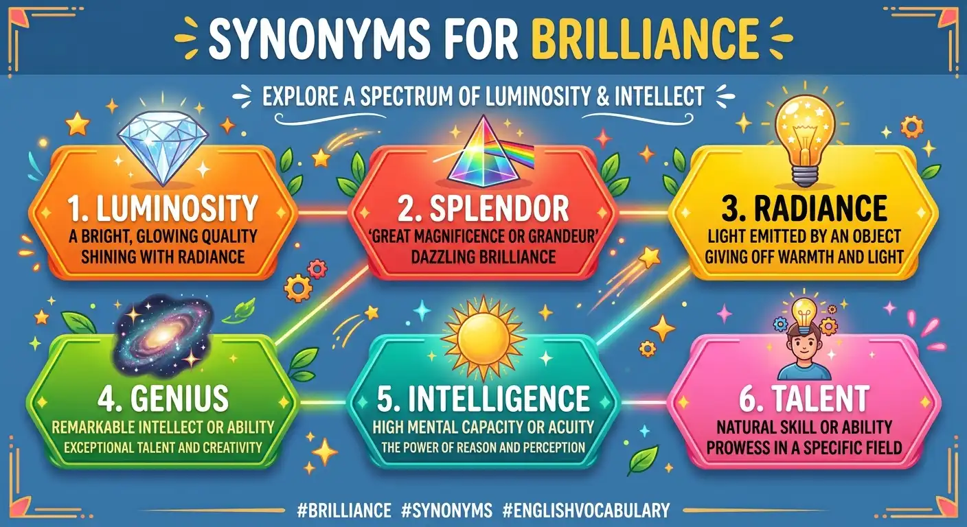 synonyms for brilliance