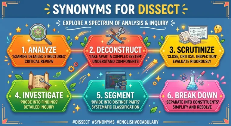 synonyms for dissect