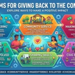 synonyms for giving back to the community