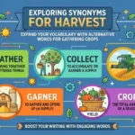 synonyms for harvest