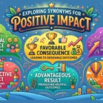 synonyms for positive impact