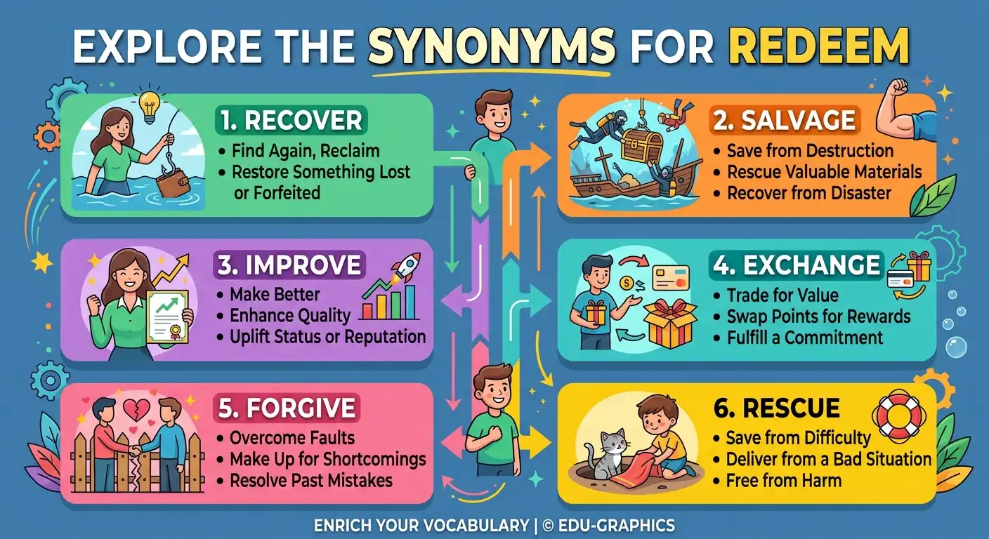 synonyms for redeem